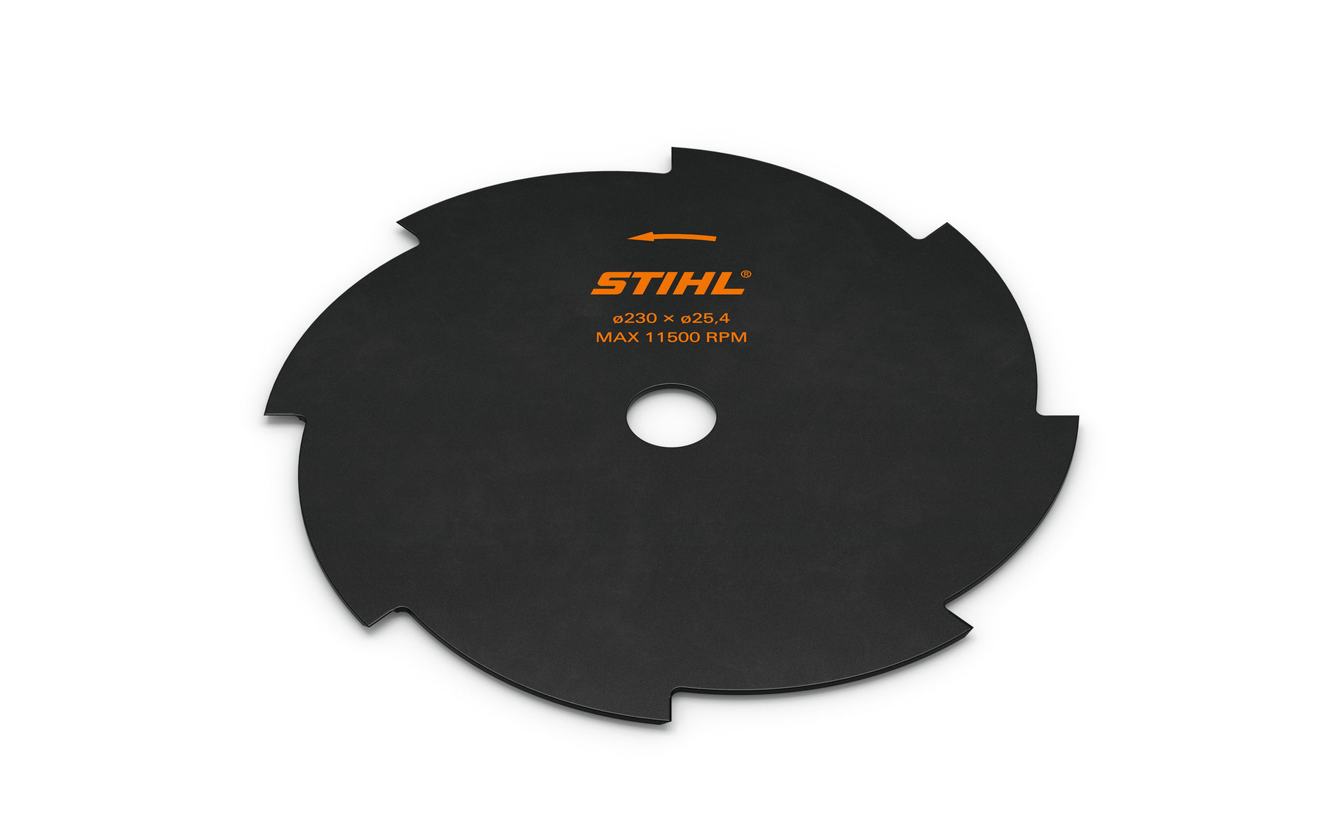 Couteau à herbe STIHL 8 dents Ø230mm raccord 25,4mm