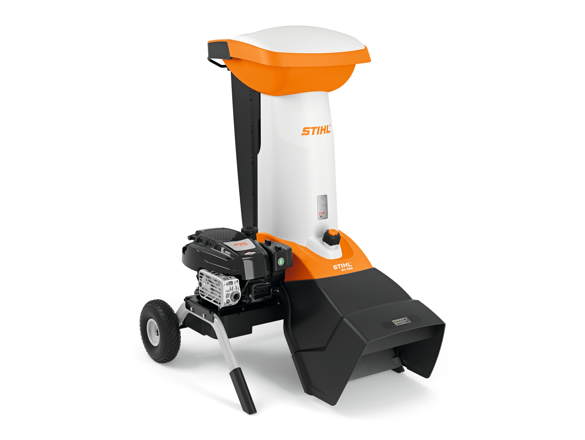 Broyeur de végétaux thermique STIHL GH 460 C Ø75mm