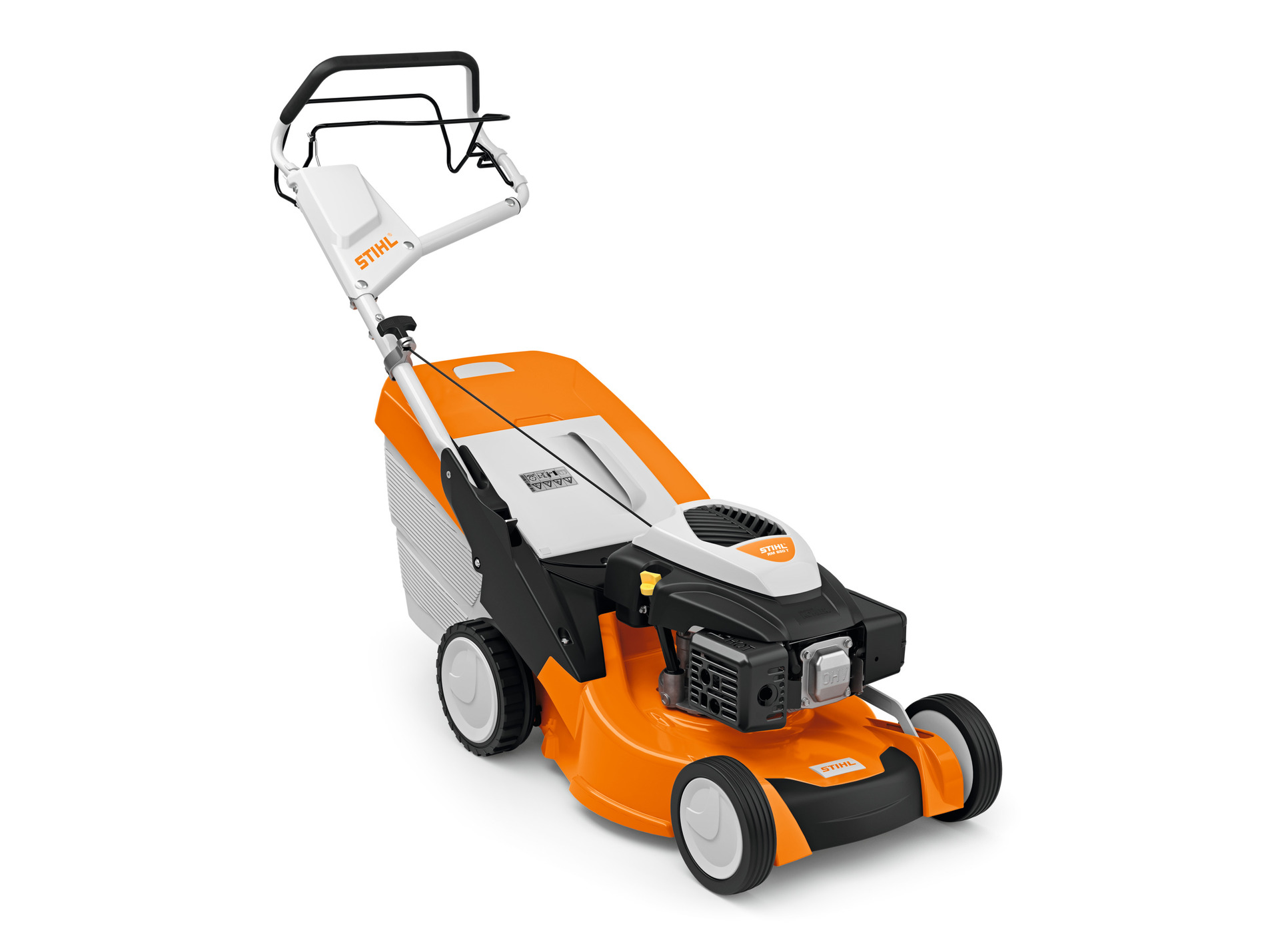 Tondeuse tractée thermique STIHL RM 650 VE l.48cm 166cm³
