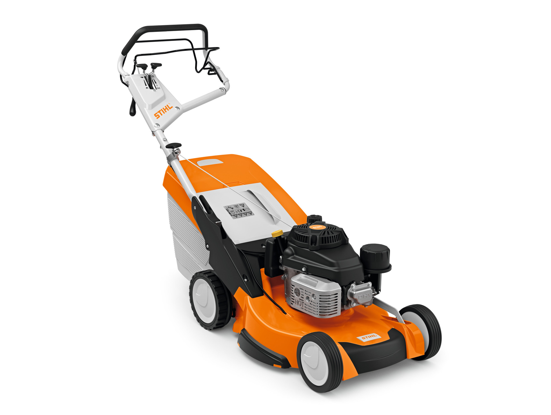 Tondeuse tractée thermique STIHL RM 655 YS l.53cm 179cm³