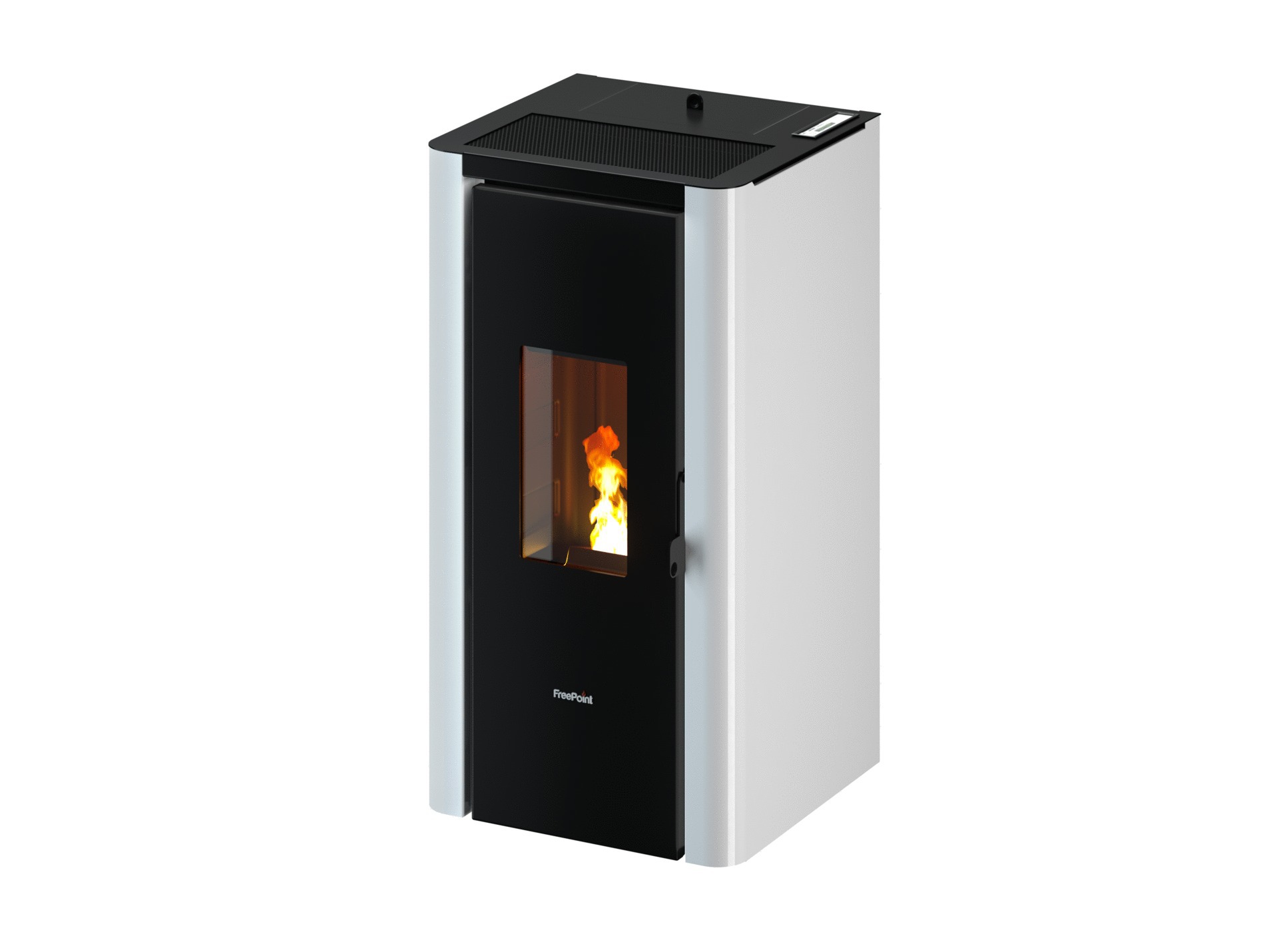 Poele à granulé FREEPOINT Indigo Evo 7kw blanc