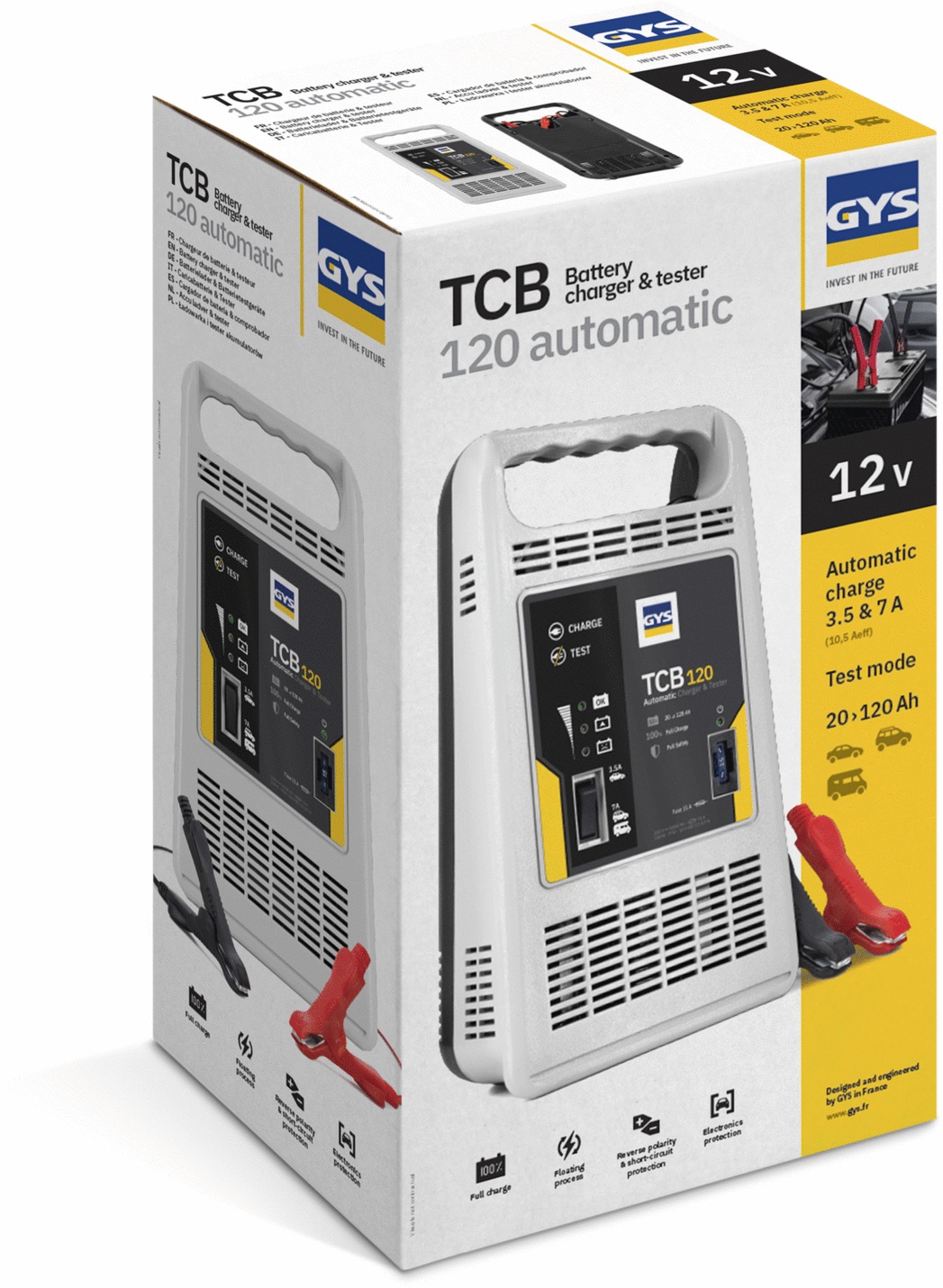 Chargeur de batterie GYS Tcb 120