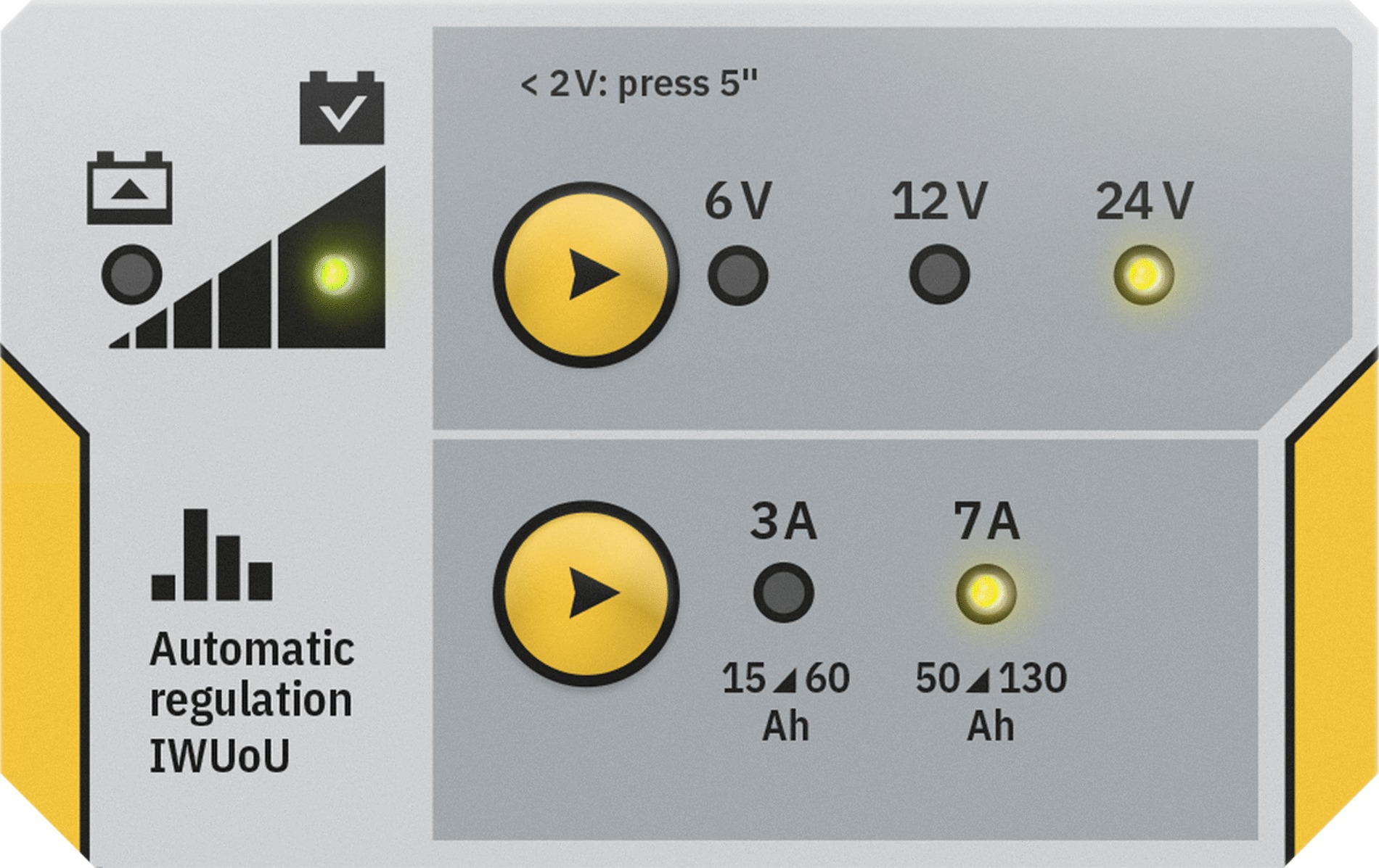 Chargeur de batterie GYS Batium 7.24