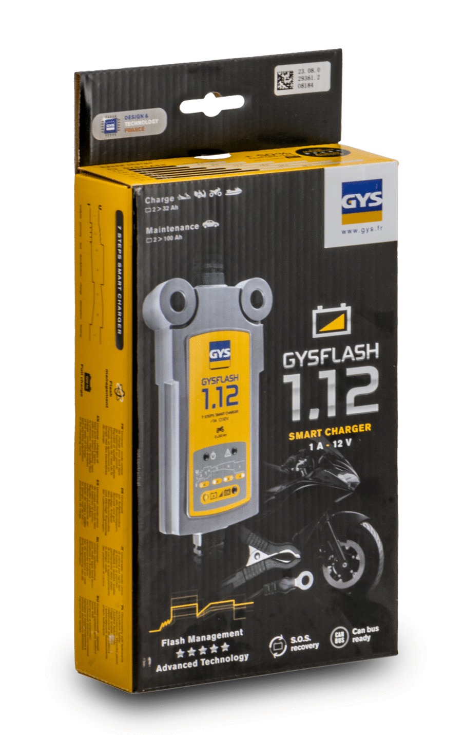 Chargeur de batterie Gysflash 1.12