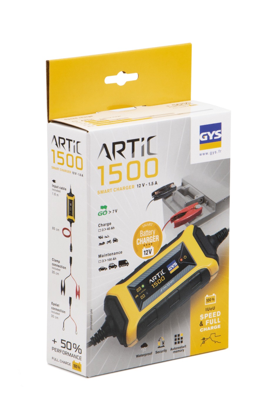 Chargeur de batterie GYS Artic 1500