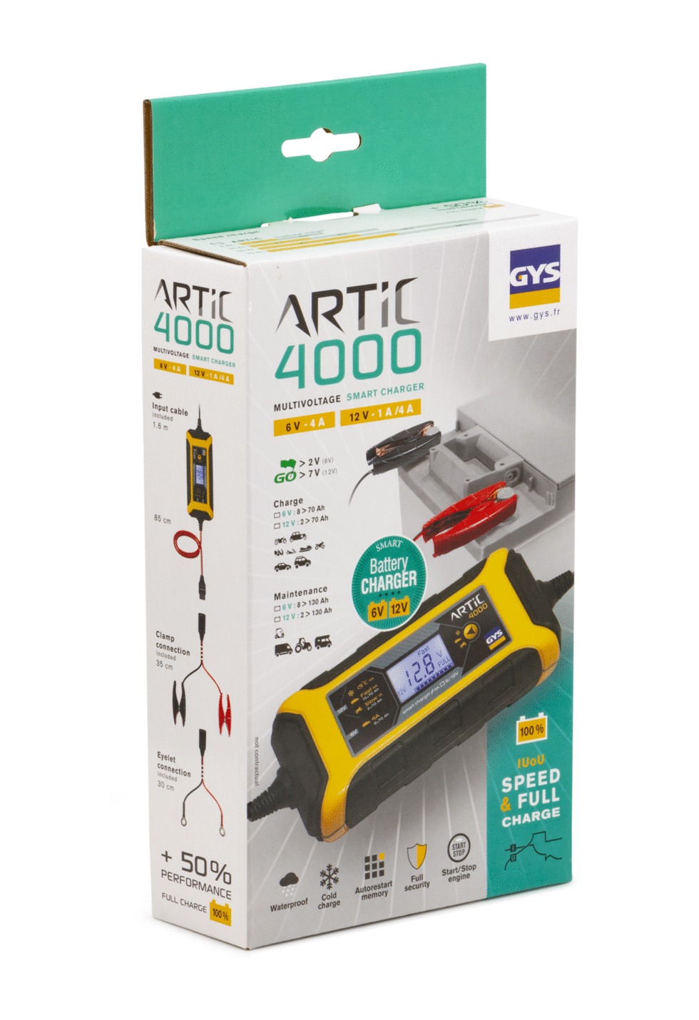 Chargeur de batterie GYS Artic 4000