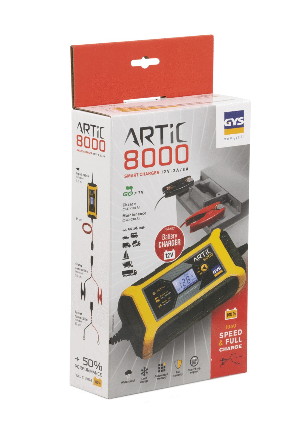 Chargeur de batterie GYS Artic 8000