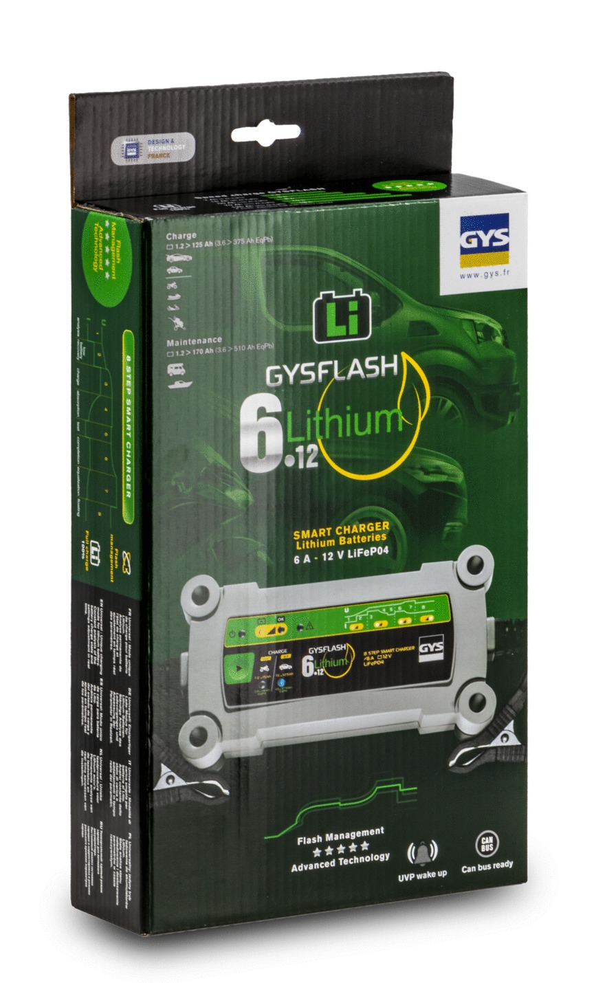 Chargeur Gysflash Lithium 6.12