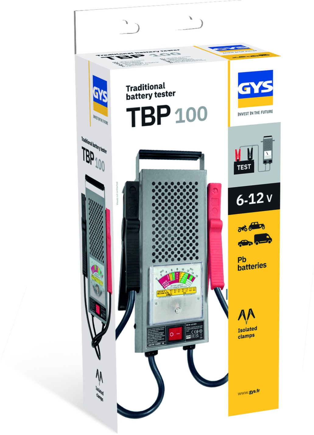Testeur de batterie GYS TBP 100 6/12V