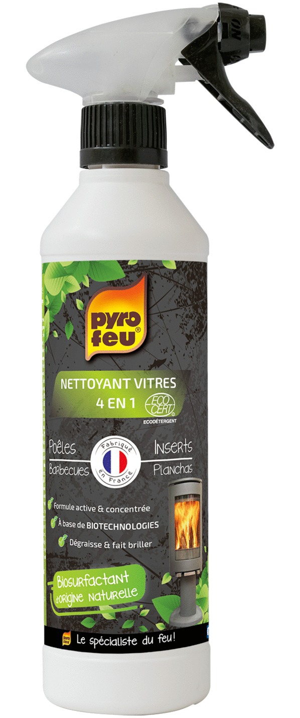 Nettoyant PYROFEU 4 en 1 pour poêles et barbecues 500ml