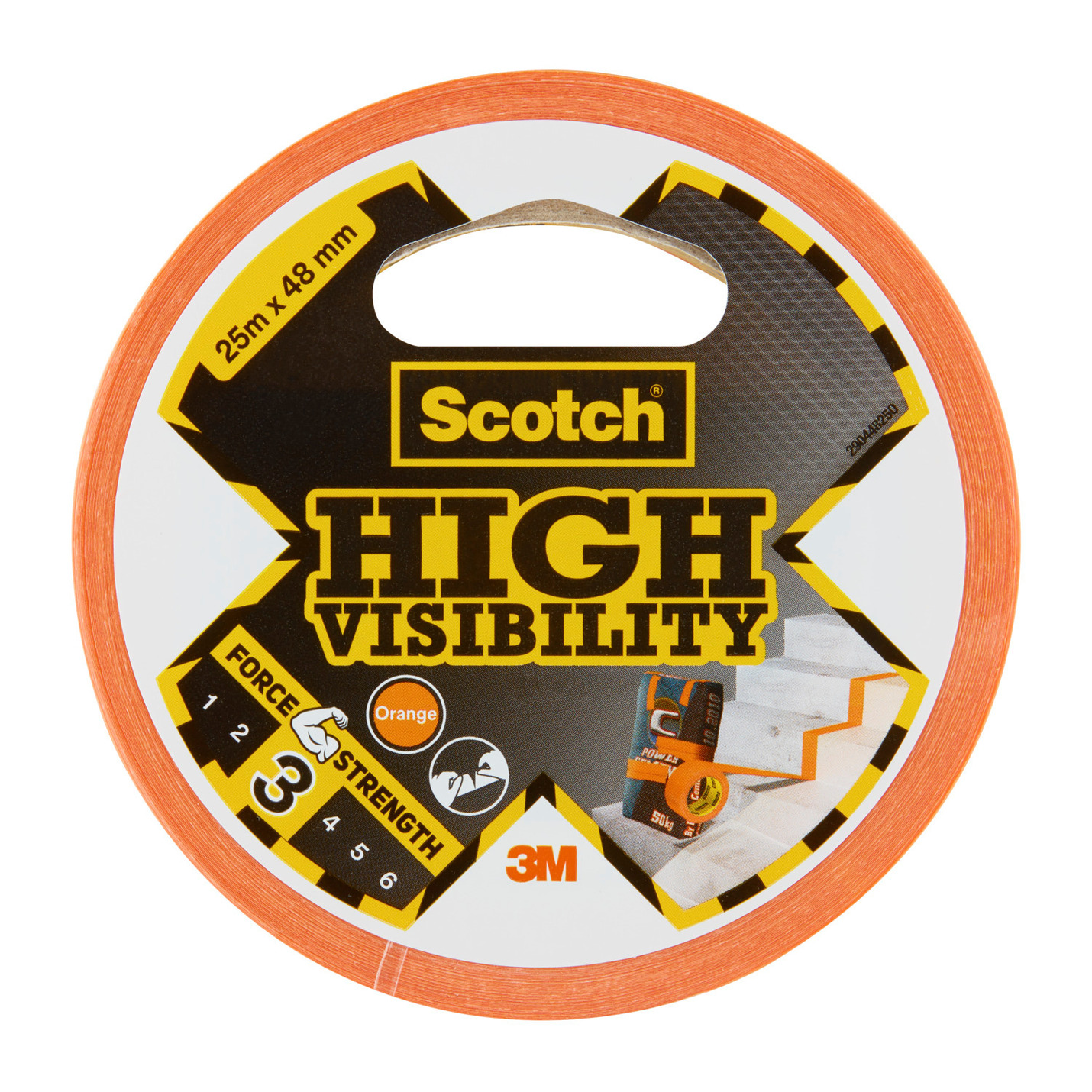 Toile réparation SCOTCH Universal High Visibility 25mx48mm