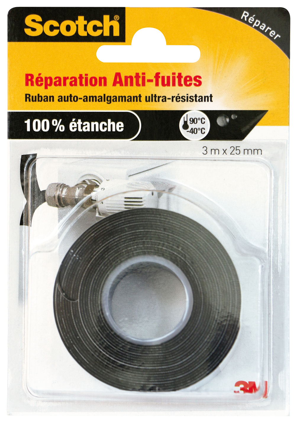 Ruban auto-amalgamant SCOTCH 3mx25mm