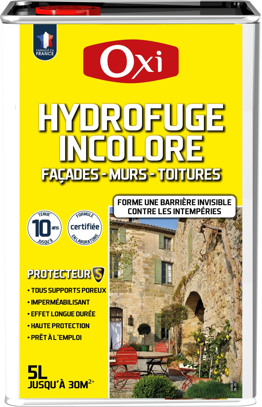 Protection OXYTOL hydrofuge invisible surfaces 5L