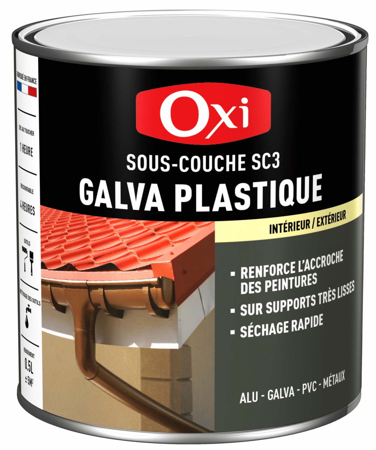 Sous couche OXYTOL galva plastique 0.5L