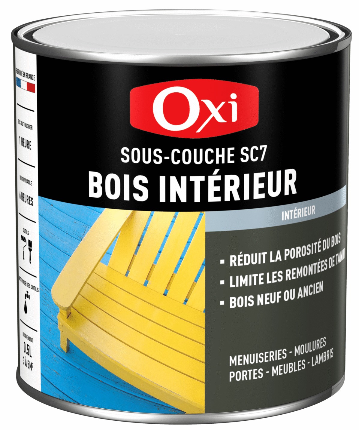 Sous couche OXYTOL bois intérieur 0.5L