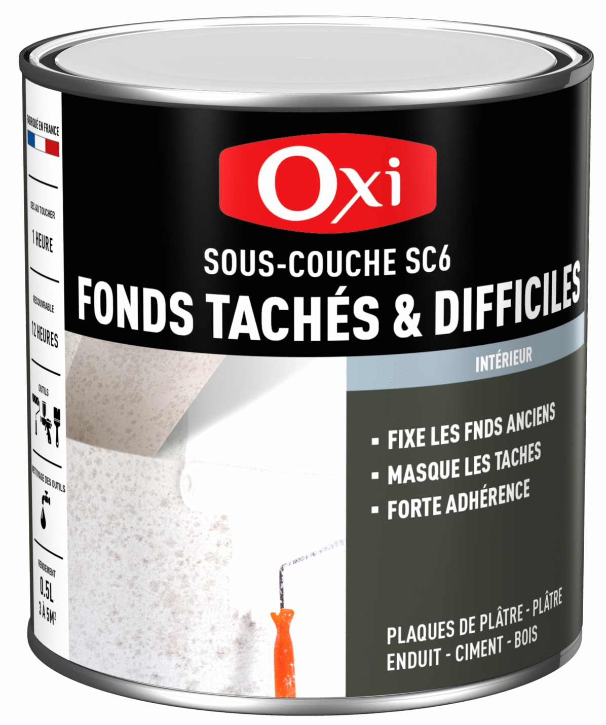 Sous couche OXYTOL fonds tachés difficiles 0.5L