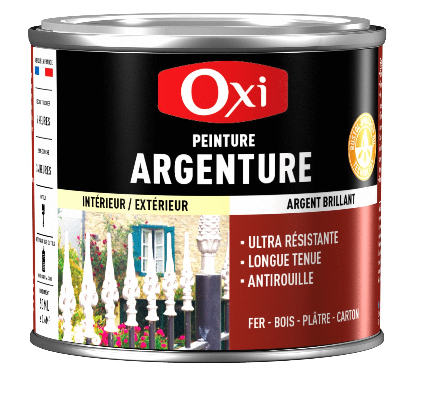 Peinture OXYTOL argenture 60ml
