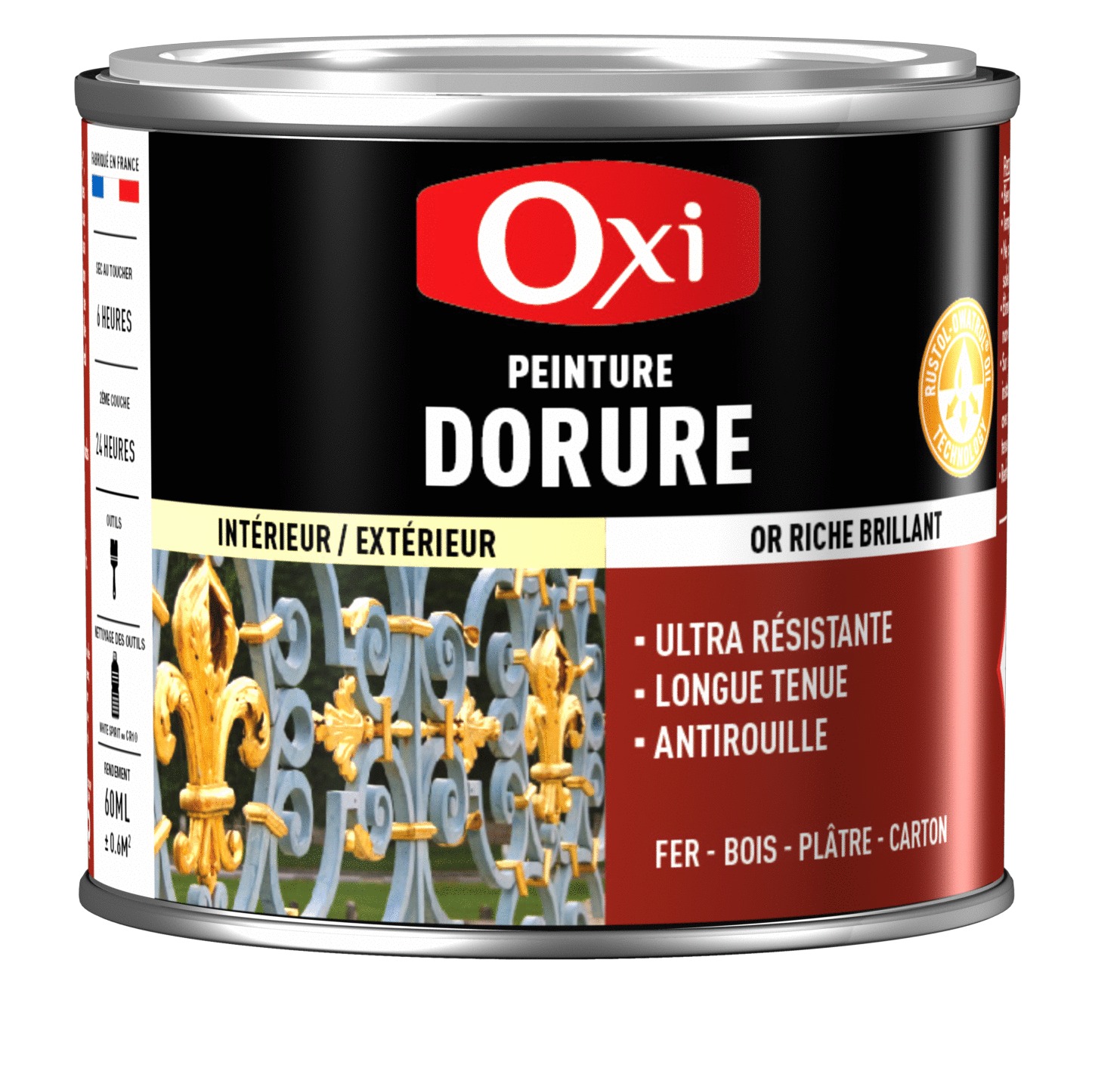 Peinture OXYTOL dorure or riche 60ml
