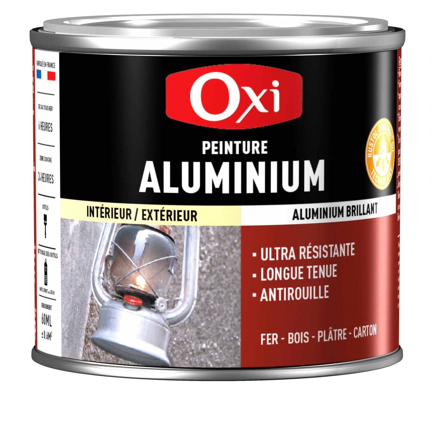 Peinture OXYTOL aluminium 60ml