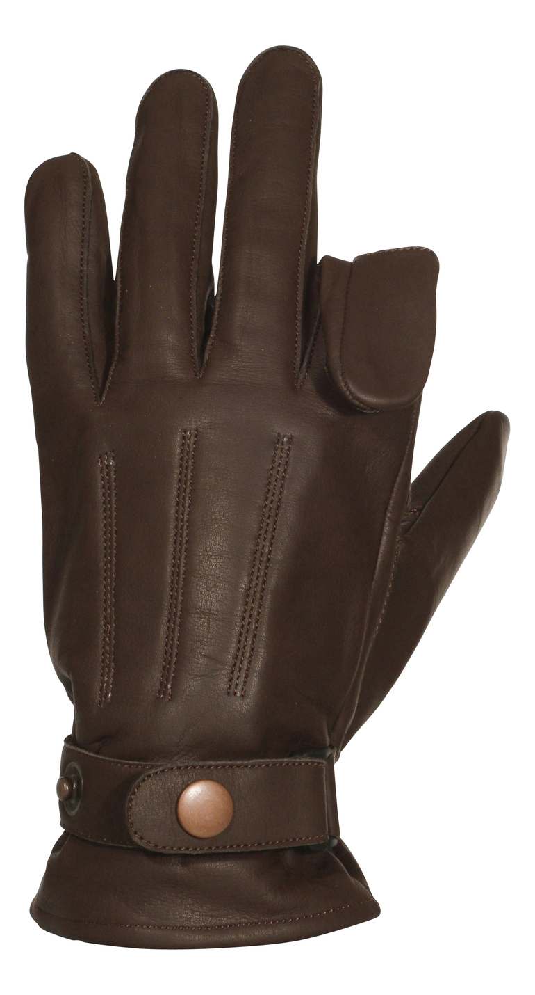 Gants PERCUSSION 2821 de chasse cuir marron taille S