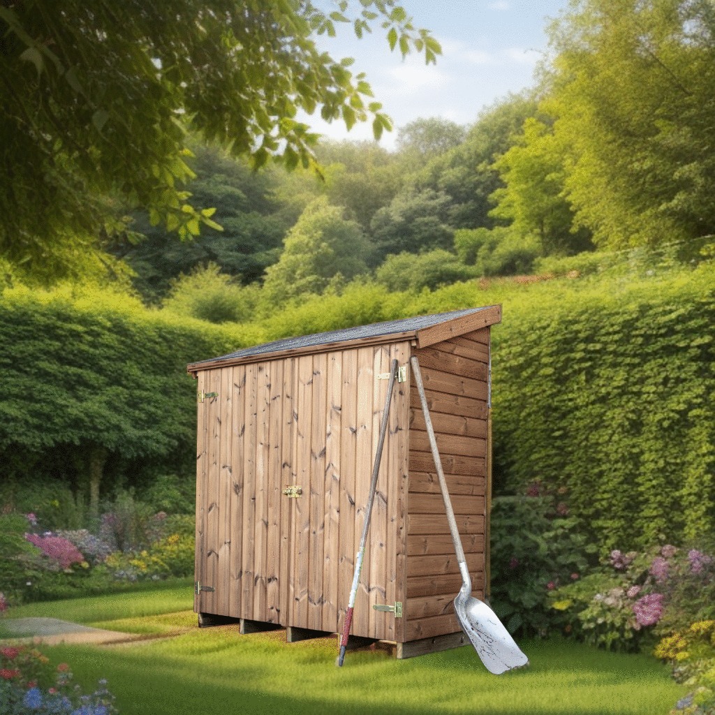 Abri jardin bois FORESTA The1708.01 19mm 1,34m²