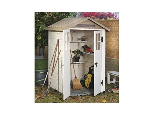 Abri jardin résine FORESTA Evo120 1,97m² beige