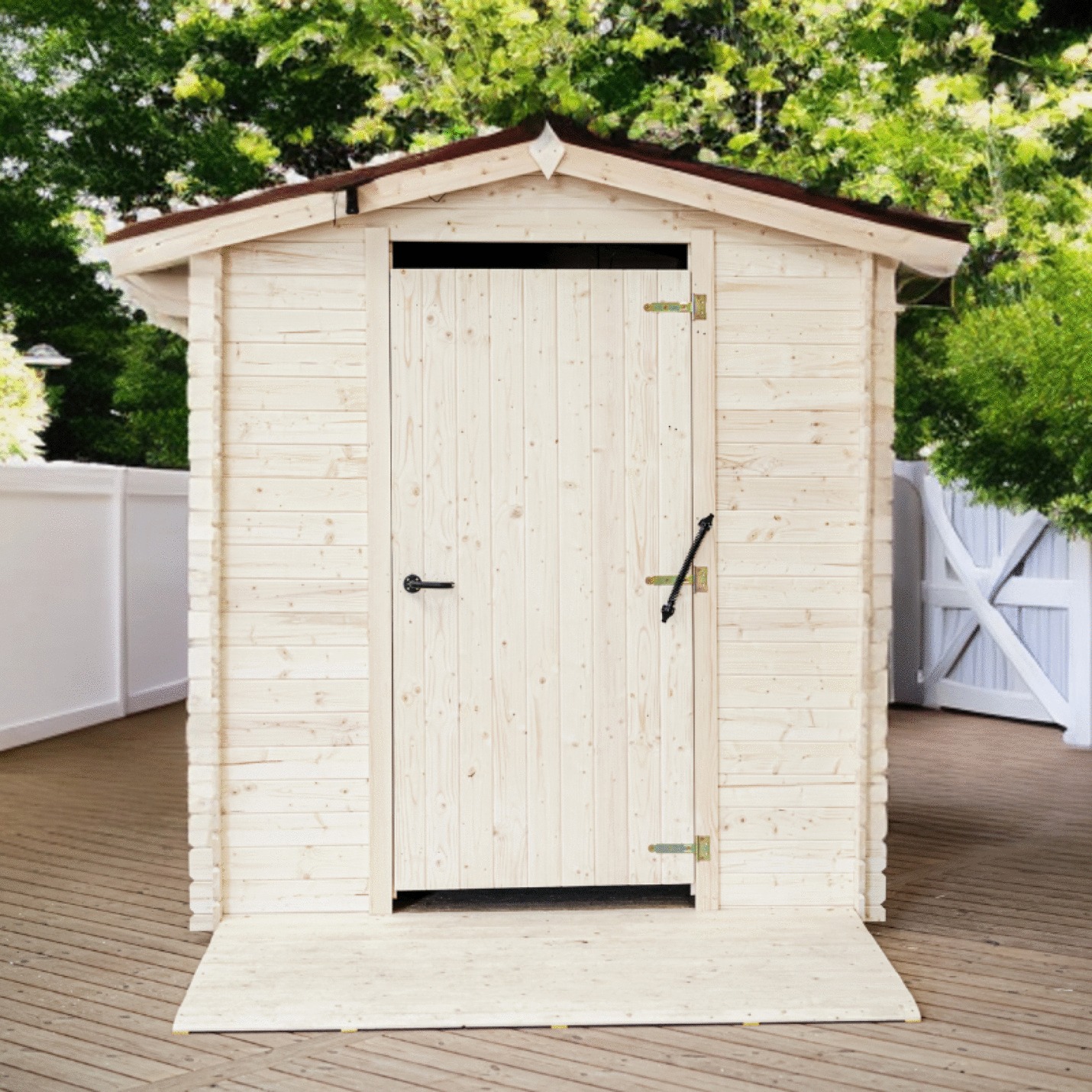 Abri jardin bois FORESTA Al2121.01wc 6,71m²