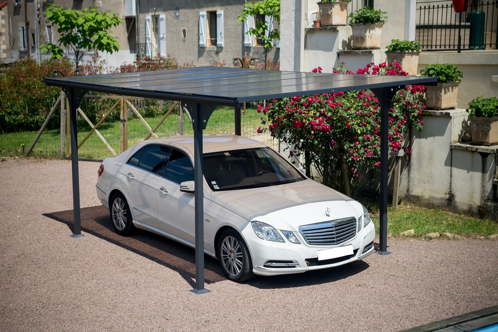 Carport métal FORESTA Car3050altp 14,70m²