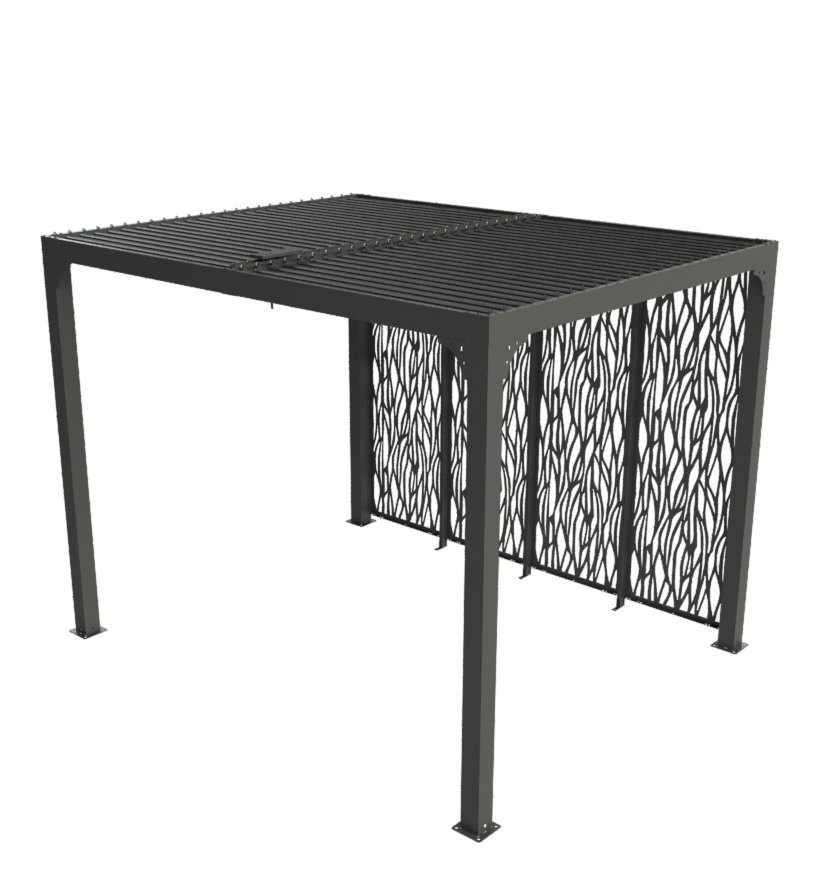 Pergola bioclimatique FORESTA Per2430mbi 7,20m²