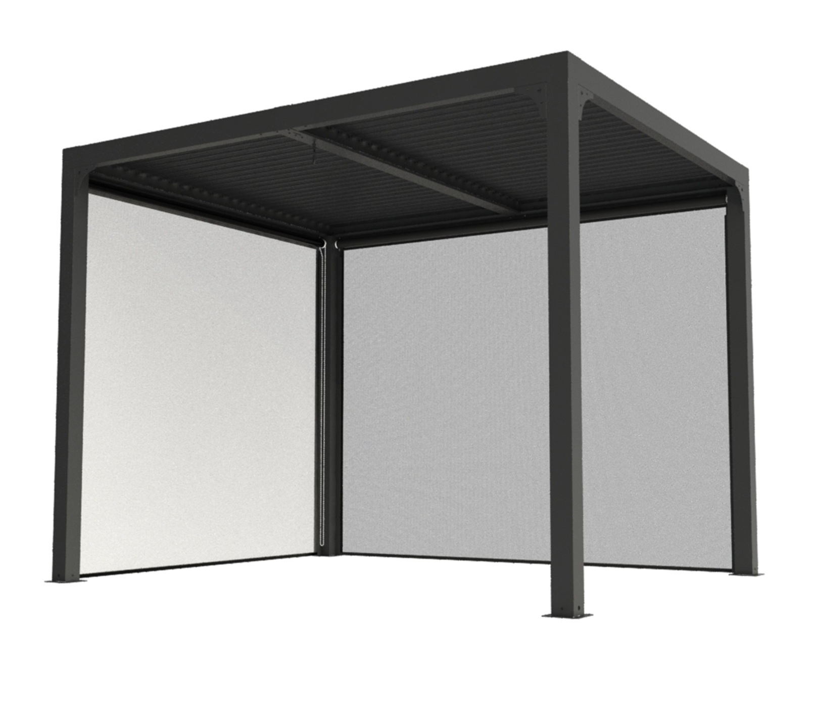 Pergola bioclimatique FORESTA Per24r30rbi 7,20m²