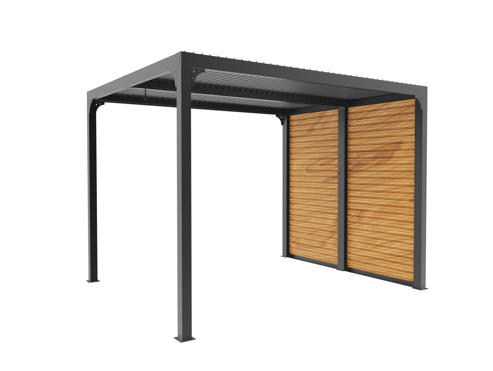 Pergola bioclimatique FORESTA Per2430vbbi 7,20m²