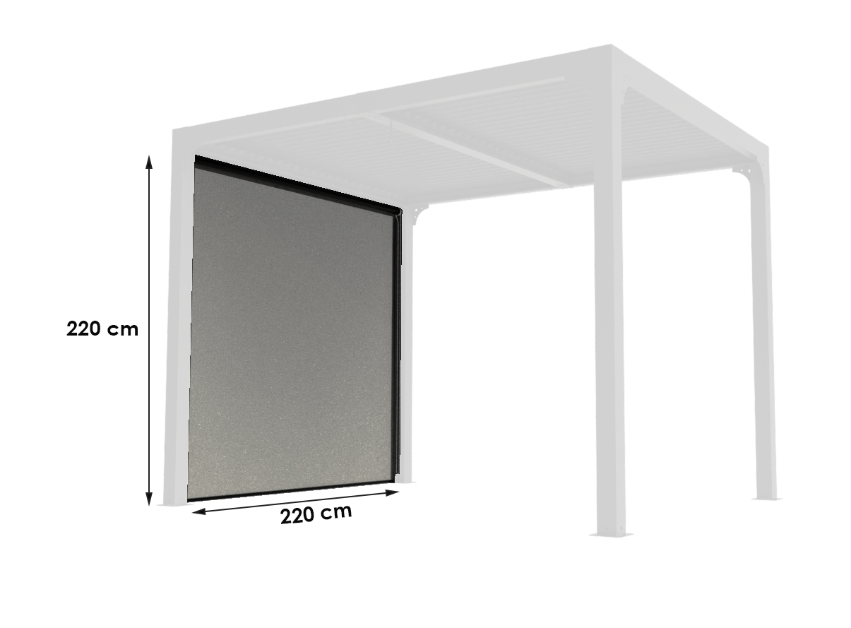 Rideau pergola FORESTA Perbir24 pour Per2430bi