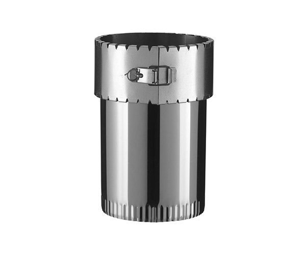 Raccord flexible 100/80 pour conduit émaillé