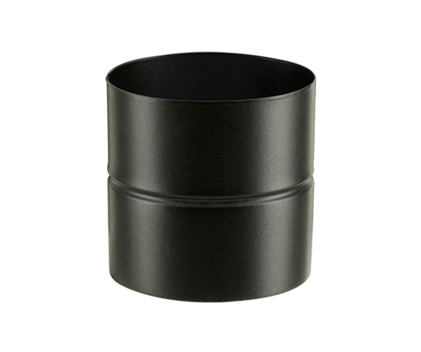 Adaptateur émaillé Ø130F-130F noir mat