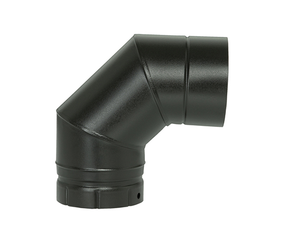 Coude émaillé 90° diamètre 130
