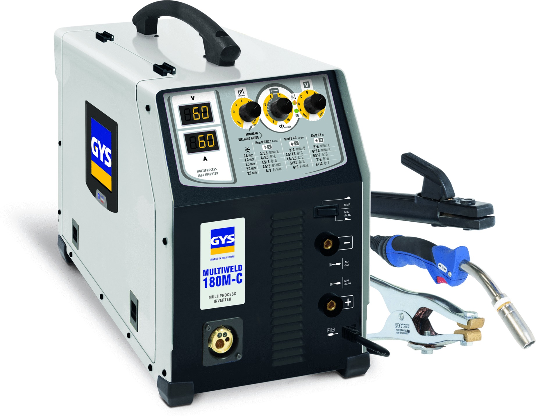 Poste à souder GYS Multiweld 180M-C monophasé