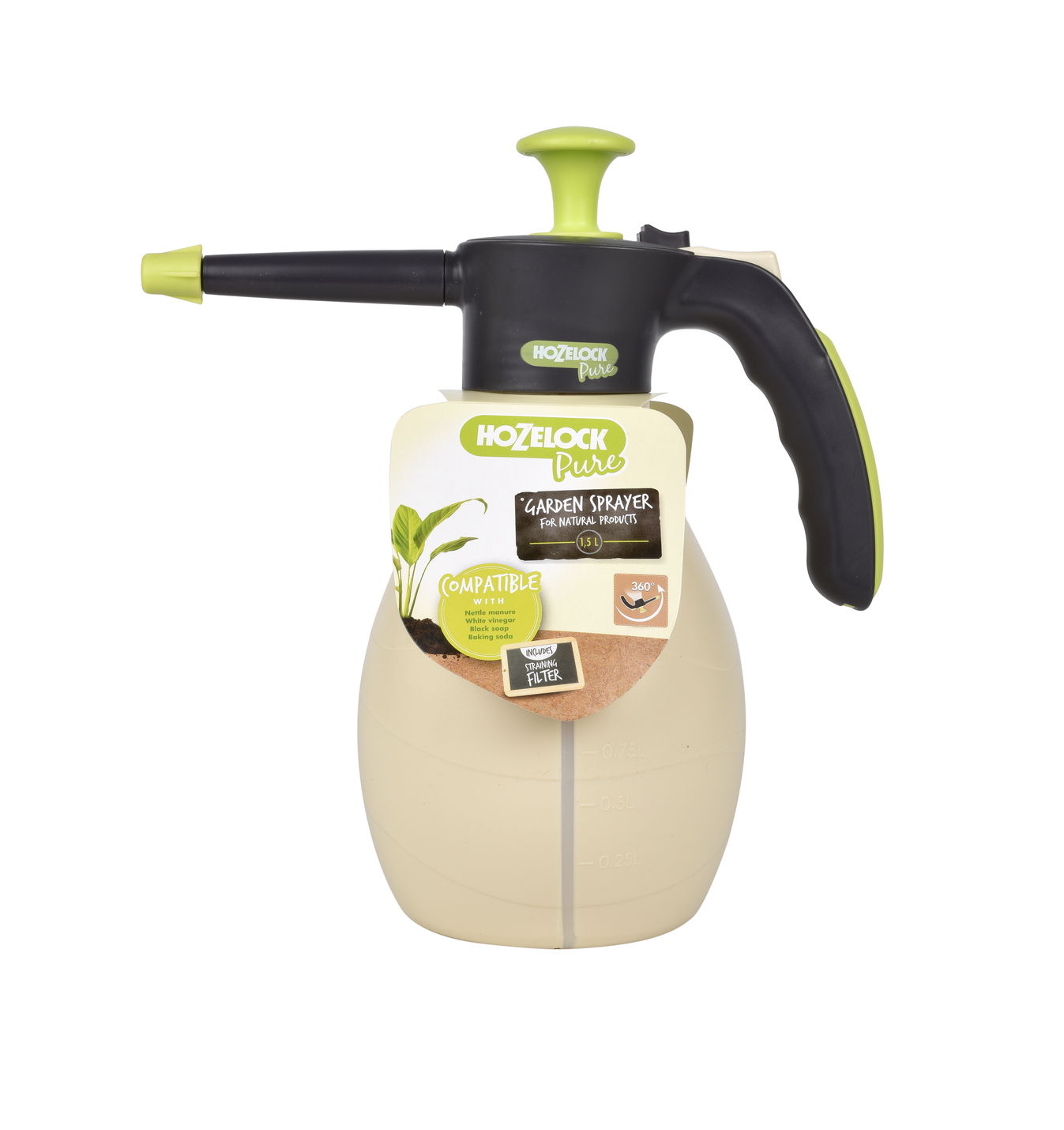 Pulvérisateur à pression préalable HOZELOCK PURE 2 2L