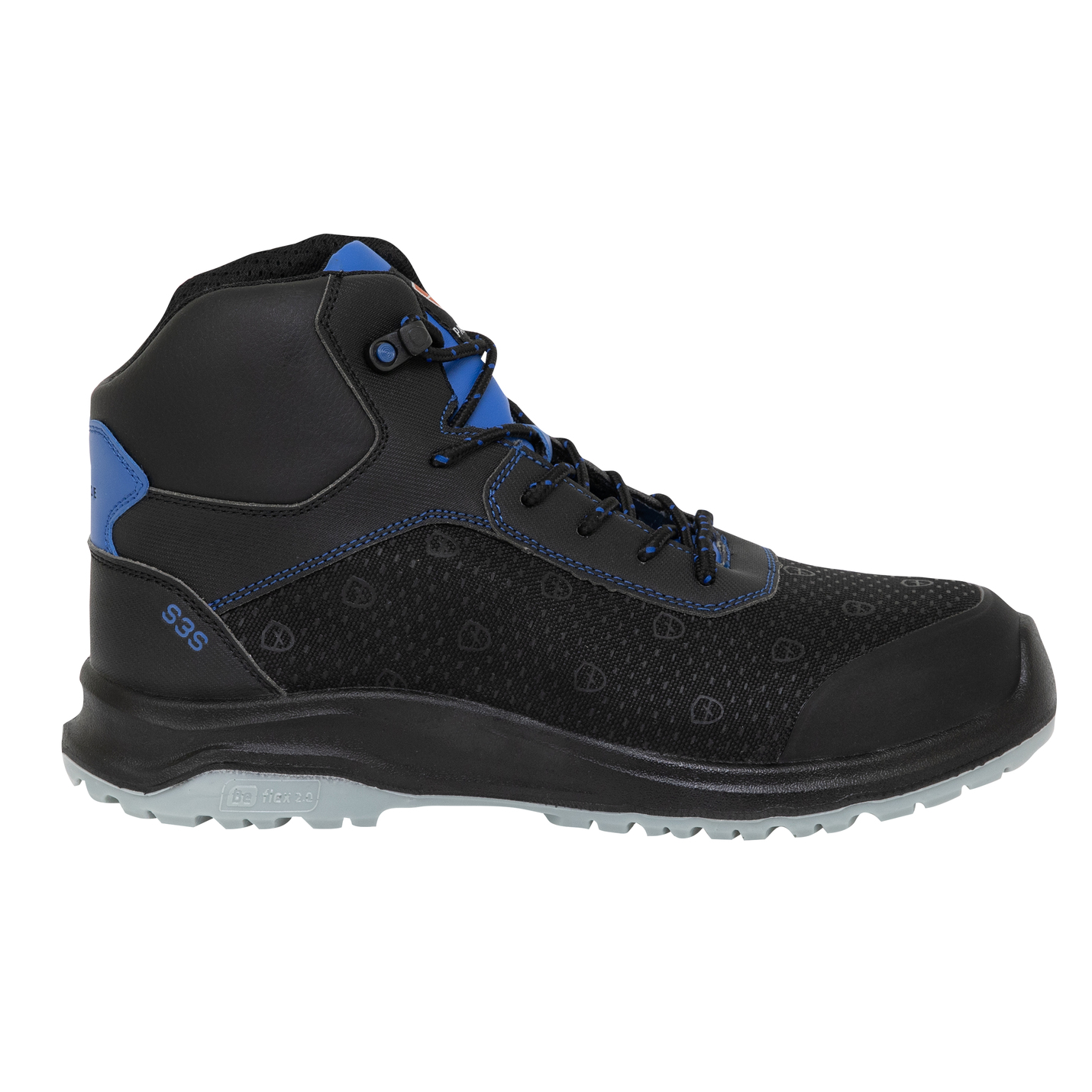 Chaussures de sécurité hautes PARADE Rando S3S noir bleu 37