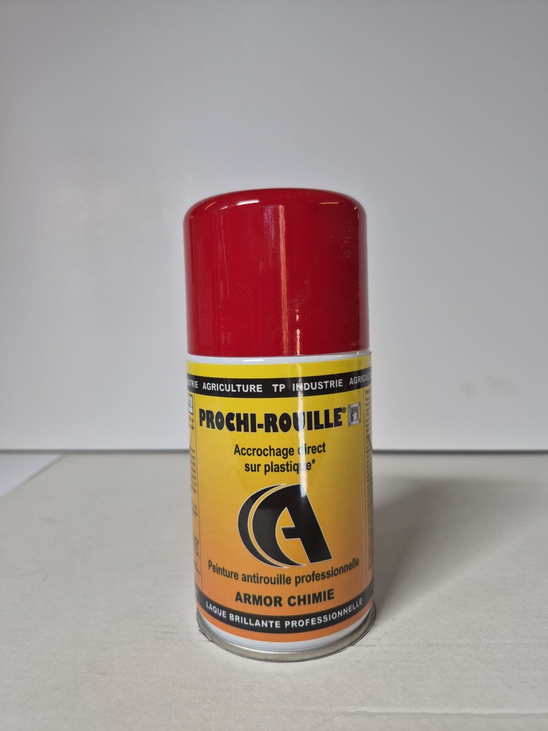 Peinture aérosol PROCHIROUILLE rouge RAL3002