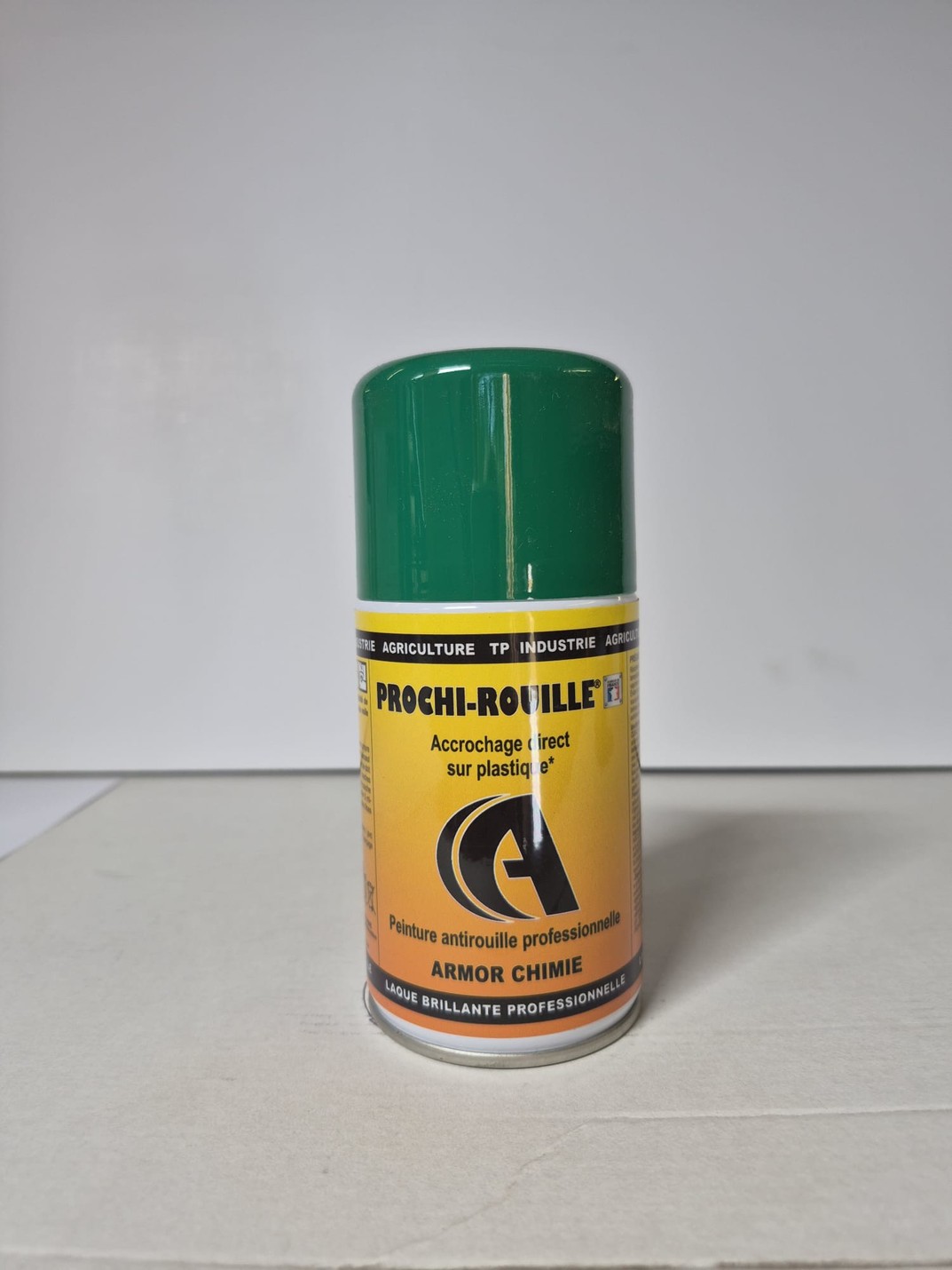 Peinture aérosol PROCHIROUILLE vert RAL6029