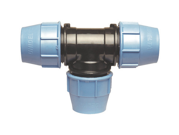 Té PE plastique SOMATHERM égal 90° Ø40mm