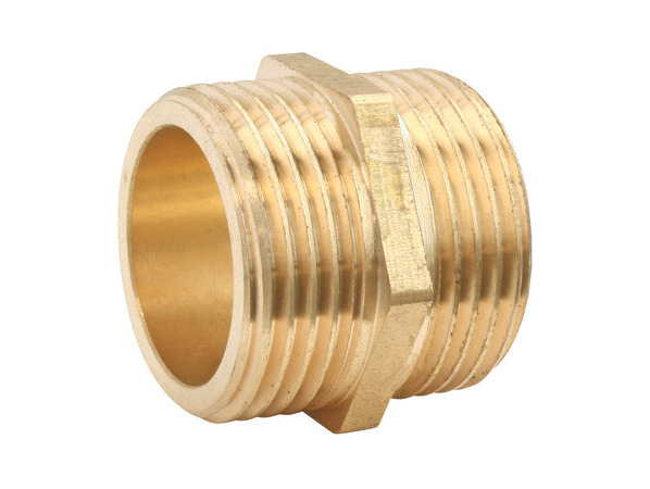 Mamelon laiton double mâle SOMATHERM 33-42