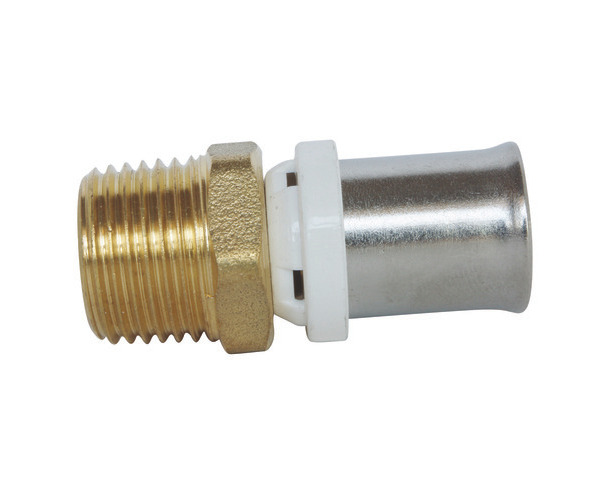Raccord droit mâle SOMATHERM 20 x 1-2