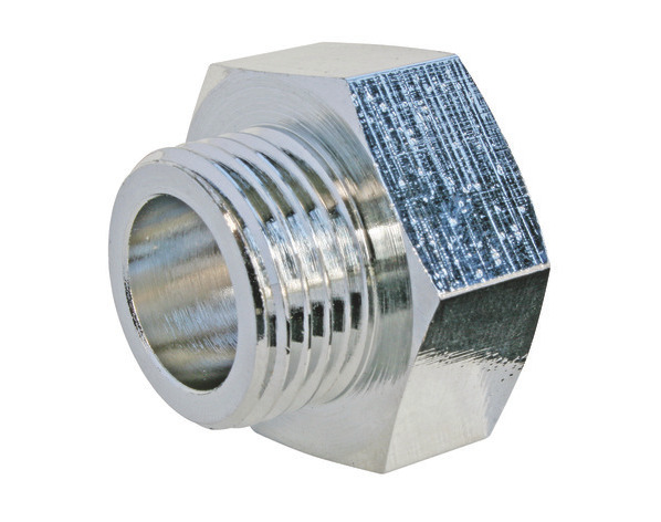 Réduction laiton chromé SOMATHERM Femelle 20/27 Mâle 15/21 x2