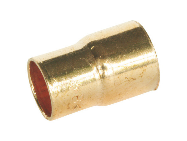 Manchons cuivre réduits SOMATHERM FF Ø14-12mm x2