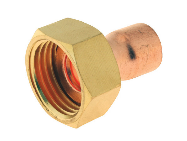 Raccord droit cuivre SOMATHERM Ø12mm F15-21 x2
