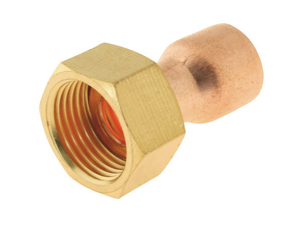 Raccord droit cuivre SOMATHERM Ø12mm F12-17 x2