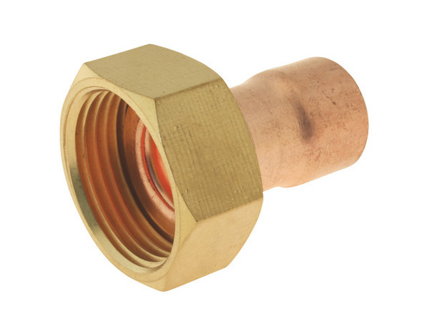 Raccord droit cuivre SOMATHERM Ø16mm F20-27 x2