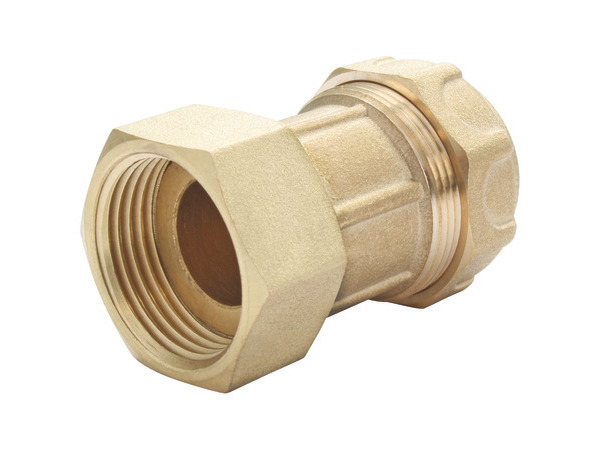 Raccord droit PE SOMATHERM Ø25mm écrou 20-27