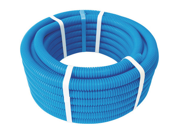Tube PER prégainé bleu SOMATHERM 10x12 50m